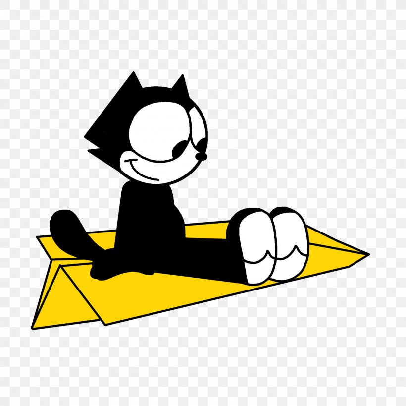 Paper Plane Airplane Felix The Cat Cartoon, PNG, 1600x1600px, Paper, Airplane, Animation, Area, Artwork Download Free