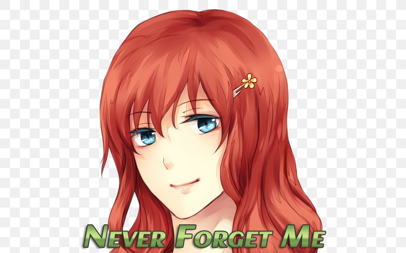 Always Remember Me Free Never Forget Me Video Games Dating Sim, PNG, 512x512px, Watercolor, Cartoon, Flower, Frame, Heart Download Free