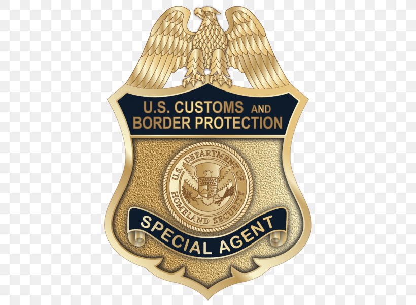 Badge U S Customs And Border Protection United States Federal Bureau Of Investigation Special Agent Png 428x600px