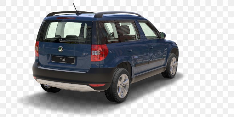 Škoda Yeti Compact Sport Utility Vehicle Car Škoda Roomster, PNG, 1200x600px, Compact Sport Utility Vehicle, Automotive Design, Automotive Exterior, Brand, Bumper Download Free