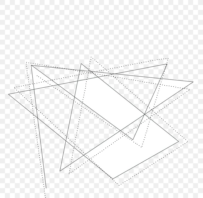 Triangle Point Area, PNG, 800x800px, Triangle, Area, Black And White, Diagram, Point Download Free
