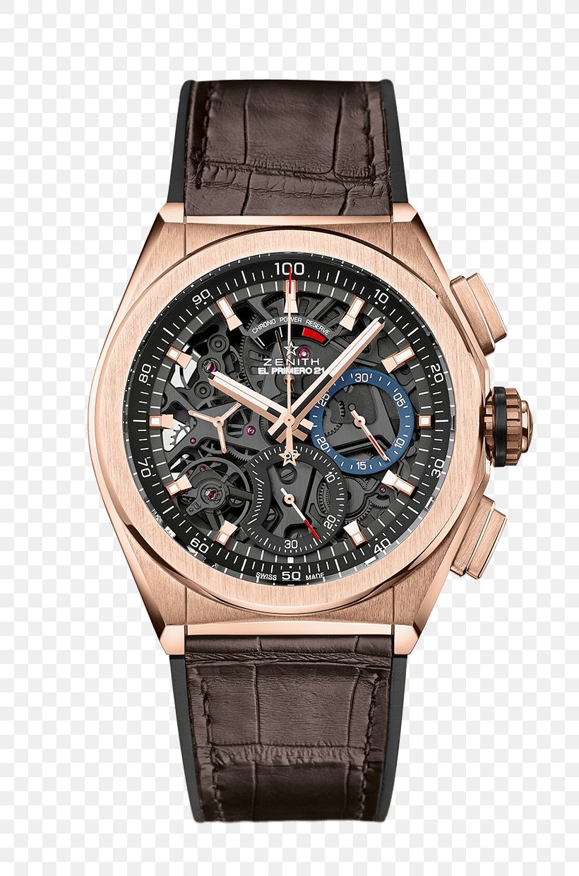 Zenith Chronograph Chronometer Watch Bracelet, PNG, 728x1240px, Zenith, Baselworld, Bracelet, Brand, Brown Download Free