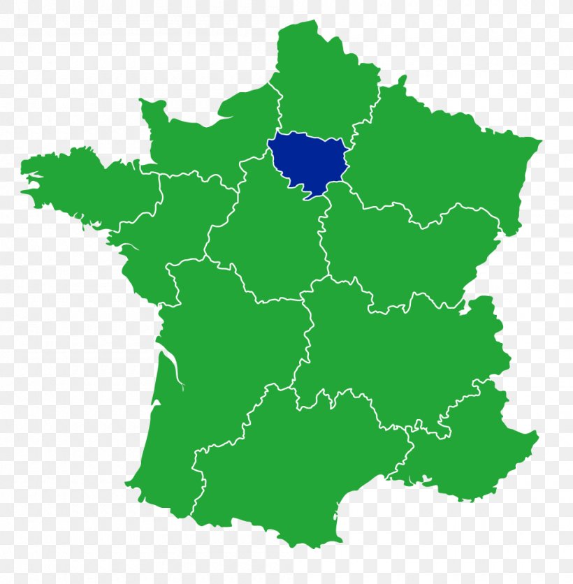 Regions Of France World Map Vector Graphics, PNG, 1000x1020px, France, Area, Departments Of France, Grass, Green Download Free