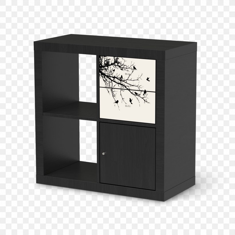 Shelf Table Paper Drawer Sticker, PNG, 1500x1500px, Shelf, Billy, Black, Bookcase, Commode Download Free