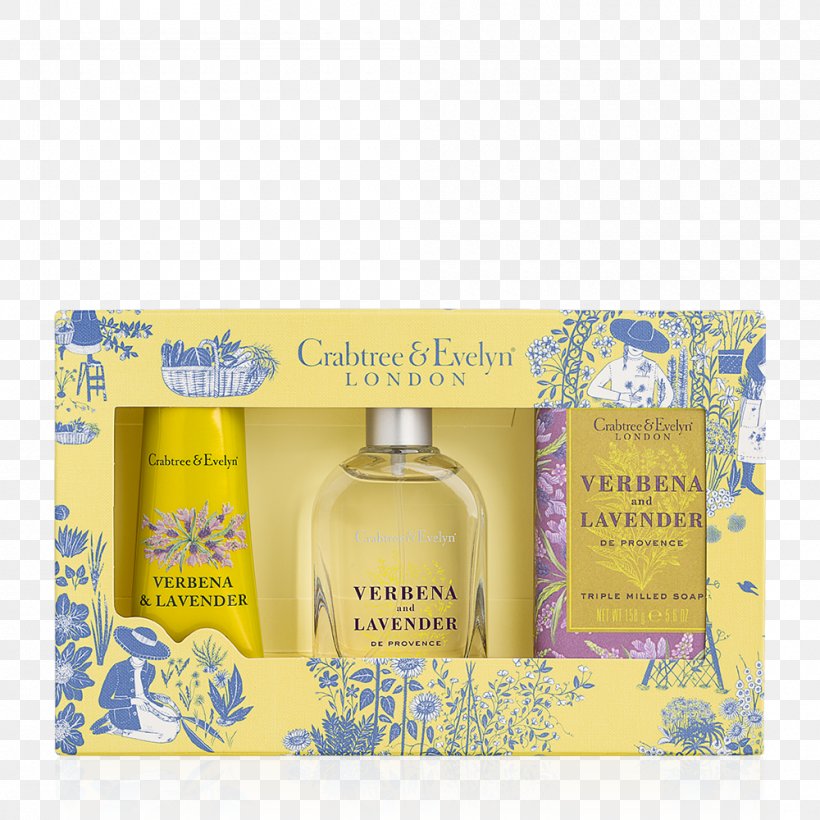 Crabtree & Evelyn Verbena & Lavender Sampler Perfume Lavender De Provence, PNG, 1000x1000px, Perfume, Botany, Crabtree Evelyn, France, Herbaceous Plant Download Free