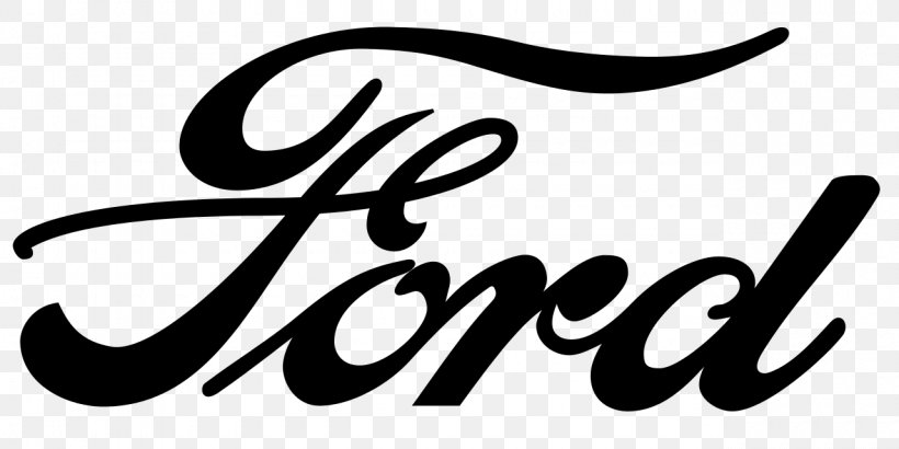 Ford Motor Company Ford Mustang SVT Cobra Car Ford Bronco, PNG, 1280x640px, Ford Motor Company, Area, Black And White, Brand, Calligraphy Download Free