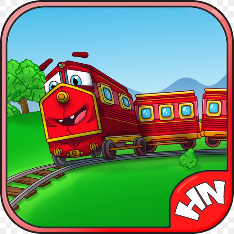 Puzzle Trains Jigsaw Puzzles Trains Puzzles Game, PNG, 1024x1024px, Train, Android, Area, Cartoon, Catch The Stars Download Free