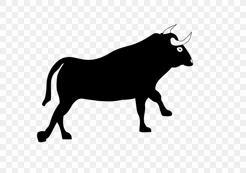 Texas Longhorn Brahman Cattle Sosnowiec Ox Clip Art, PNG, 2400x1691px, Texas Longhorn, Black And White, Brahman Cattle, Bull, Cattle Download Free