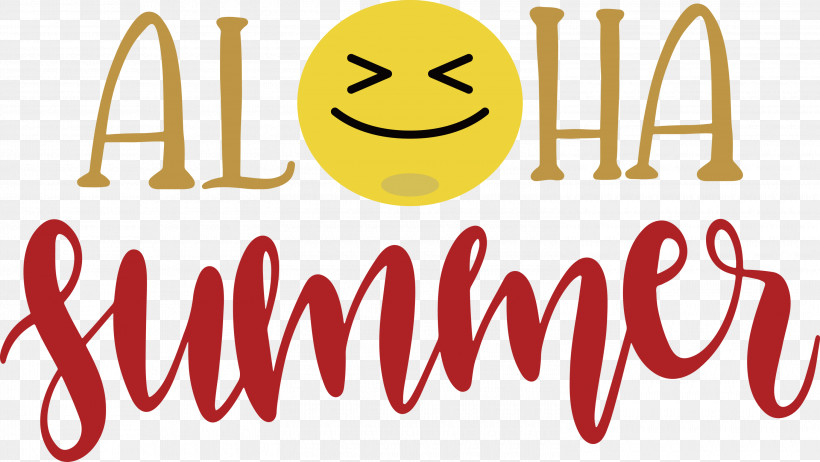 Aloha Summer Emoji Summer, PNG, 3000x1691px, Aloha Summer, Emoji, Free, Logo, Sticker Download Free