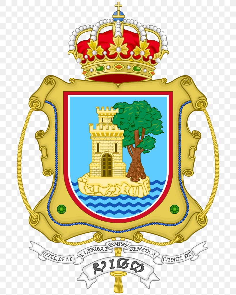 Vigo Ourense O Porriño Coat Of Arms Wikipedia, PNG, 716x1024px, Vigo, City, Coat Of Arms, Coat Of Arms Of Spain, Crest Download Free