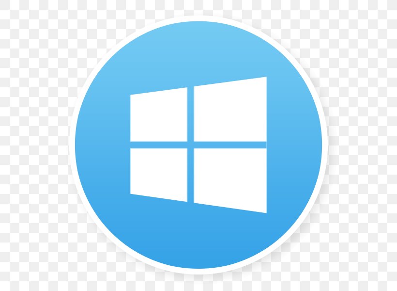 Windows 8 Windows 10, PNG, 600x600px, Window, Area, Azure, Blue, Brand Download Free