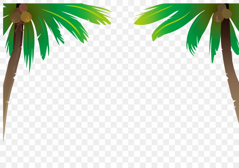 Arecaceae Coconut Euclidean Vector, PNG, 2481x1754px, Arecaceae, Arecales, Coconut, Drawing, Element Download Free