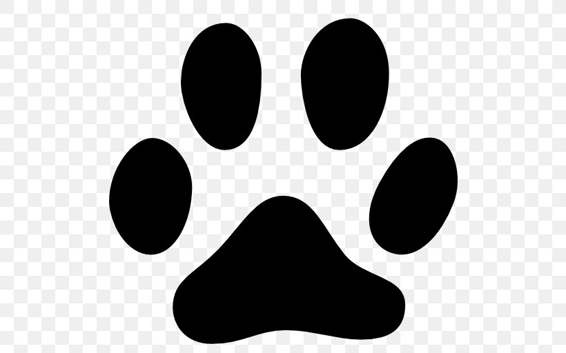 Black Cat Kitten Dog, PNG, 512x512px, Cat, Animal, Animal Track, Black, Black And White Download Free