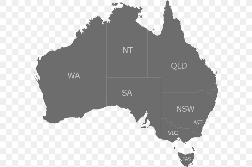 Vector Graphics Australia World Map Blank Map, PNG, 600x543px, Australia, Atlas, Black And White, Blank Map, Map Download Free