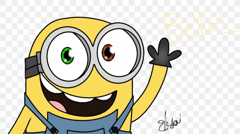 Bob The Minion DeviantArt Drawing Illumination, PNG, 900x504px, 2015, Bob The Minion, Art, Cartoon, Character Download Free