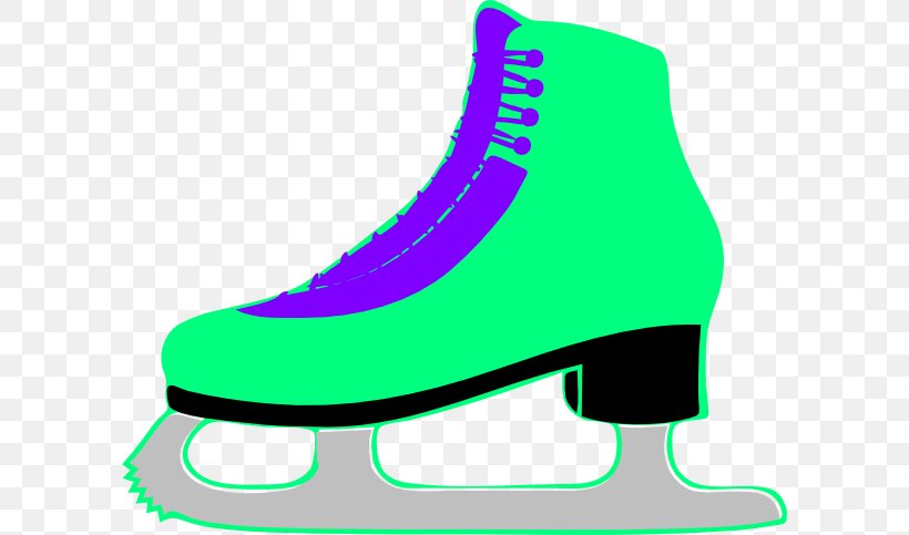 Clip Art Ice Skates Openclipart Vector Graphics Illustration, PNG, 600x483px, Ice Skates, Athletic Shoe, Cleat, Figure Skate, Figure Skating Download Free