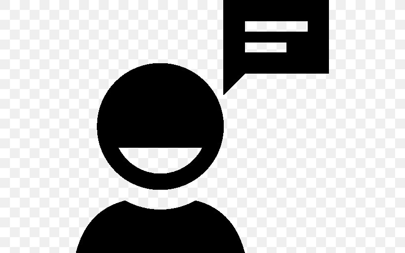 Conversation Symbol, PNG, 512x512px, Conversation, Android, Black, Black And White, Brand Download Free