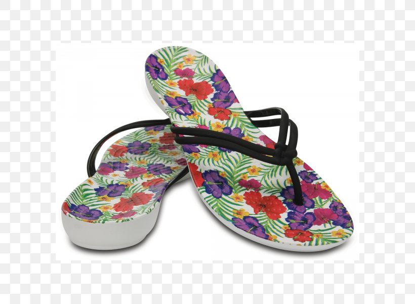 Crocs Isabella Graphic Flip EU 38 1/2 Flip-flops Sandal Shoe, PNG, 600x600px, Crocs, Boot, Flip Flops, Flipflops, Footwear Download Free