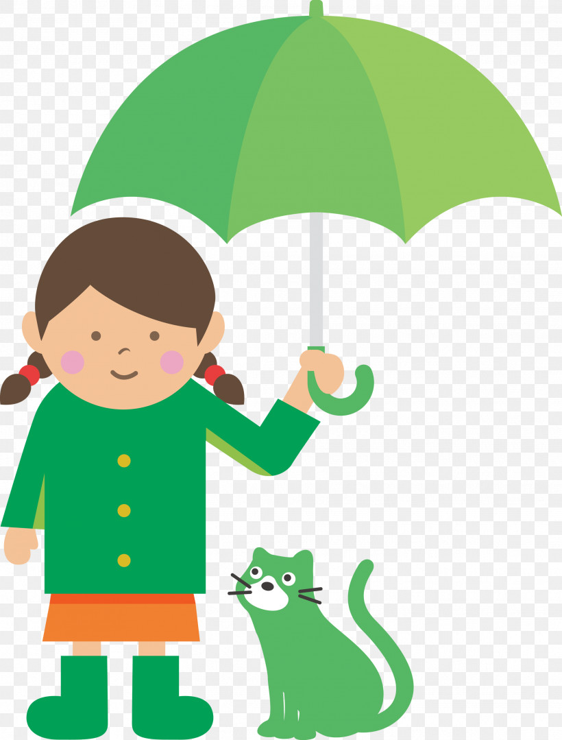 Raining Day Raining Umbrella, PNG, 2278x3000px, Raining Day, Behavior, Cartoon, Character, Girl Download Free