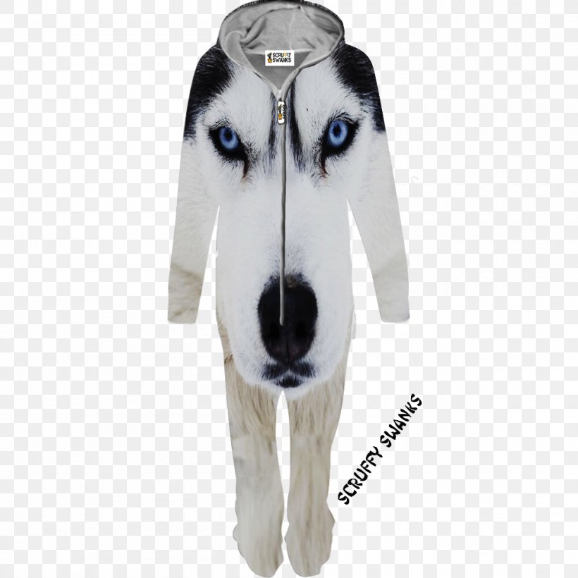 Siberian Husky Saluki Puppy Dog Breed Onesie, PNG, 1000x1000px, Siberian Husky, All Over Print, Animal, Breed, Canidae Download Free