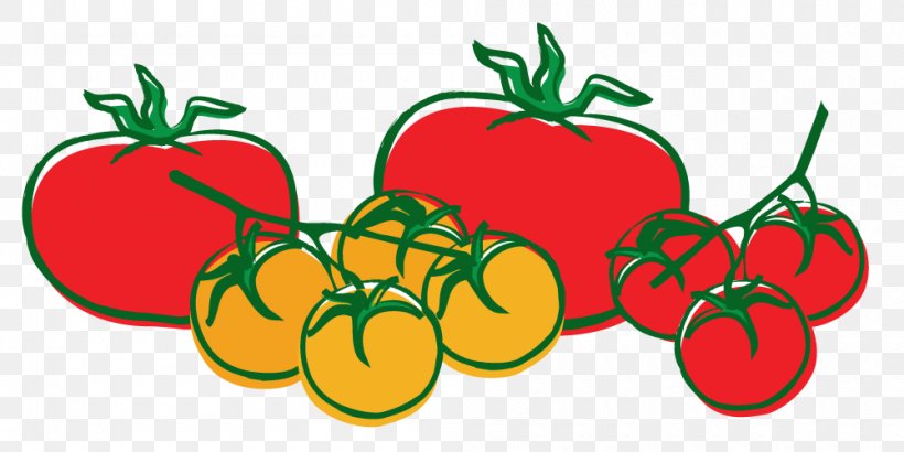 Tomato Jalapexf1o Salsa Chili Pepper Clip Art, PNG, 1000x500px, Tomato, Apple, Capsicum, Capsicum Annuum, Chili Pepper Download Free