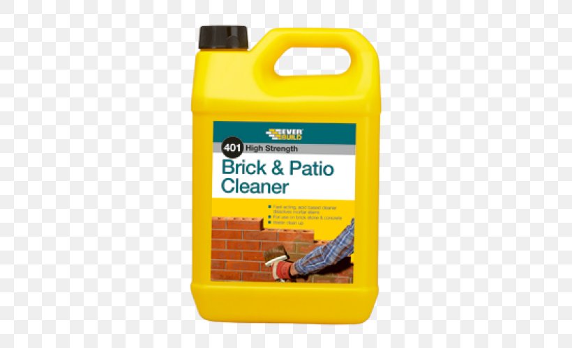 Cleaner Brick Patio Stain Sika Everbuild, PNG, 500x500px, Cleaner, Architectural Engineering, Automotive Fluid, Brick, Building Download Free