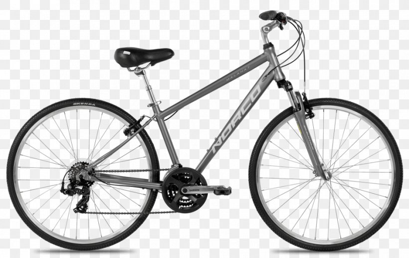 Hybrid Bicycle Norco Bicycles Bike Rental Cycling, PNG, 940x595px, Bicycle, Bicycle Accessory, Bicycle Drivetrain Part, Bicycle Frame, Bicycle Handlebar Download Free