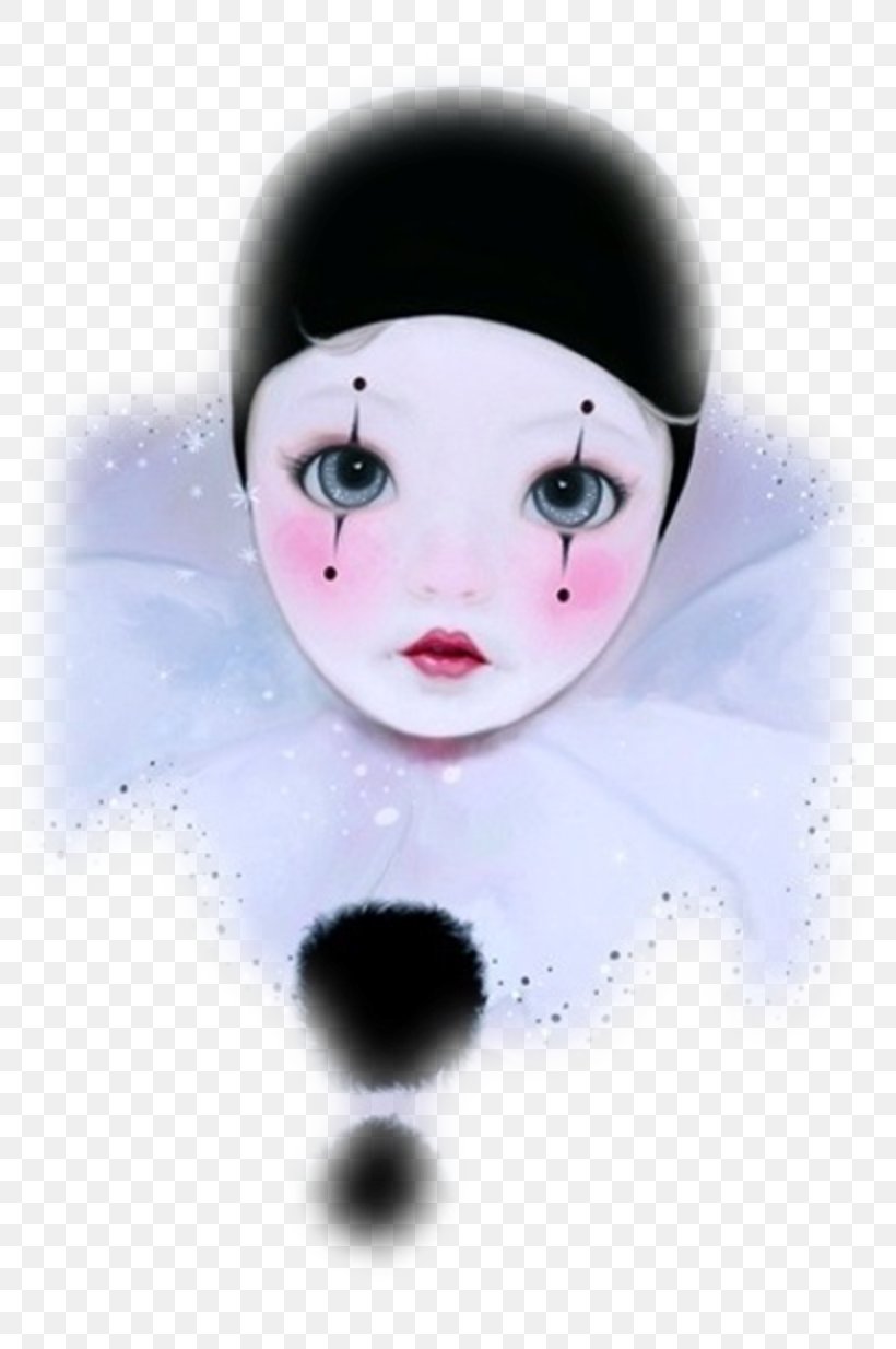 Pierrot Desktop Wallpaper Cheek, PNG, 800x1234px, Watercolor, Cartoon, Flower, Frame, Heart Download Free