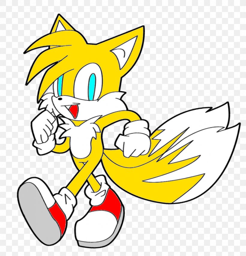 Tails Drawing Fox Naruto, PNG, 876x913px, Tails, Art, Artwork, Black And White, Character Download Free
