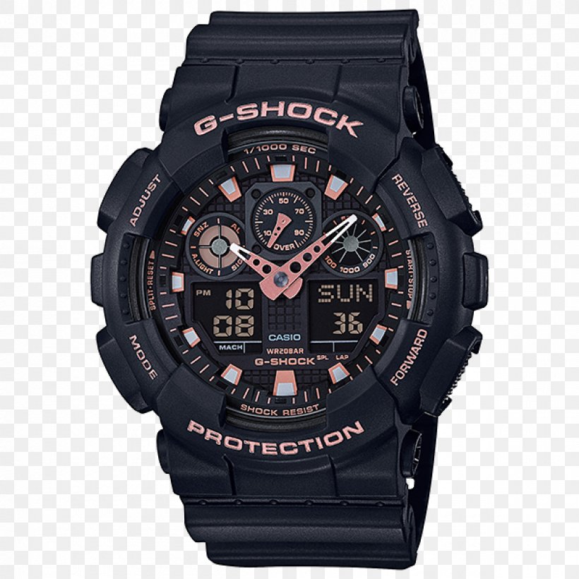 G-Shock GD100 G-Shock GA100 Shock-resistant Watch, PNG, 1200x1200px, Gshock Gd100, Brand, Casio, Casio Gshock Ga100, Gshock Download Free