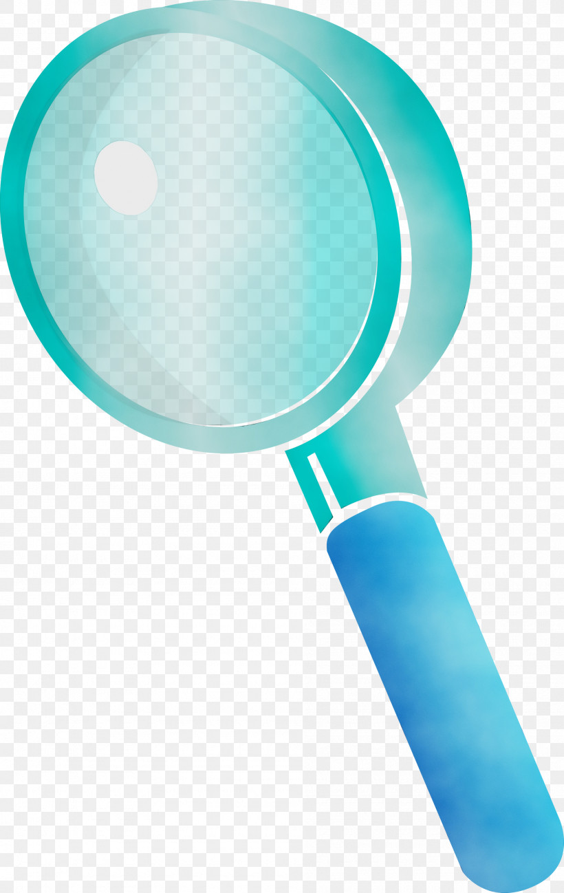 Magnifying Glass, PNG, 1895x3000px, Magnifying Glass, Aqua, Magnifier, Paint, Plastic Download Free