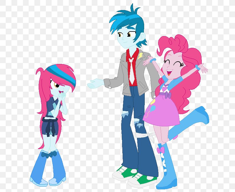 Pinkie Pie Twilight Sparkle My Little Pony: Equestria Girls Rainbow Dash Sunset Shimmer, PNG, 674x670px, Pinkie Pie, Art, Blue, Cartoon, Clothing Download Free