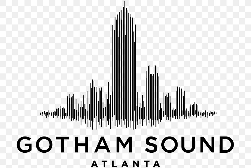 Logo Gotham Sound Audio Engineer Sound Engineer, PNG, 715x549px, Logo, Audio Engineer, Audio Signal, Black And White, Brand Download Free