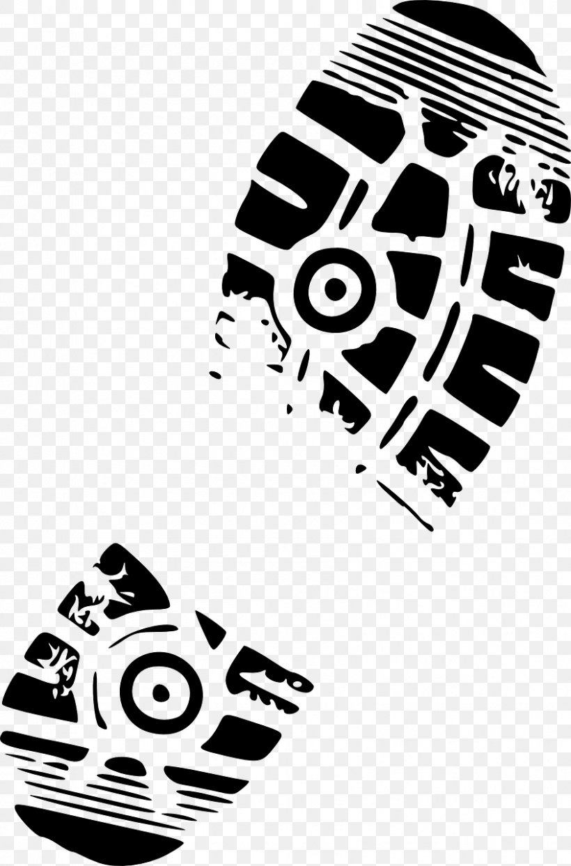 Shoe Sneakers Footprint Clip Art, PNG, 844x1280px, Shoe, Air Jordan, Black, Black And White, Boot Download Free