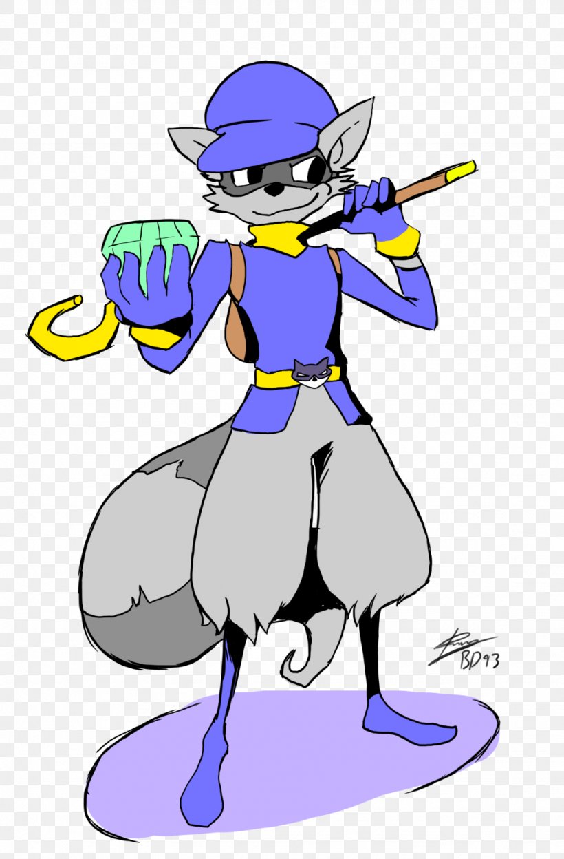 Sly Cooper: Thieves In Time Fan Art DeviantArt, PNG, 1024x1559px, Watercolor, Cartoon, Flower, Frame, Heart Download Free