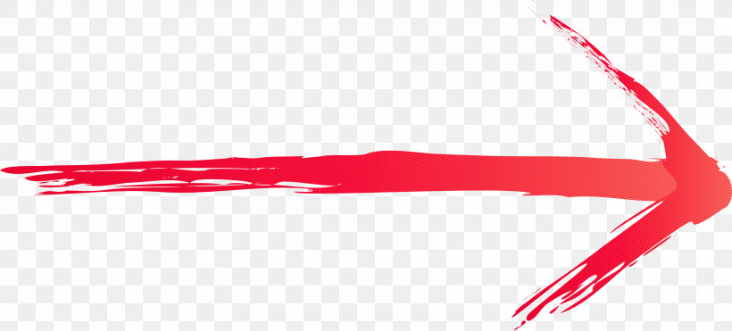 Brush Arrow, PNG, 3839x1741px, Brush Arrow, Eyewear, Glasses, Material Property, Red Download Free