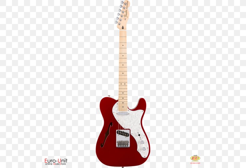 Fender Telecaster Thinline Fender Stratocaster Fender Telecaster Deluxe Fender Starcaster, PNG, 560x560px, Fender Telecaster Thinline, Acoustic Electric Guitar, Acoustic Guitar, Bass Guitar, Candy Apple Red Download Free