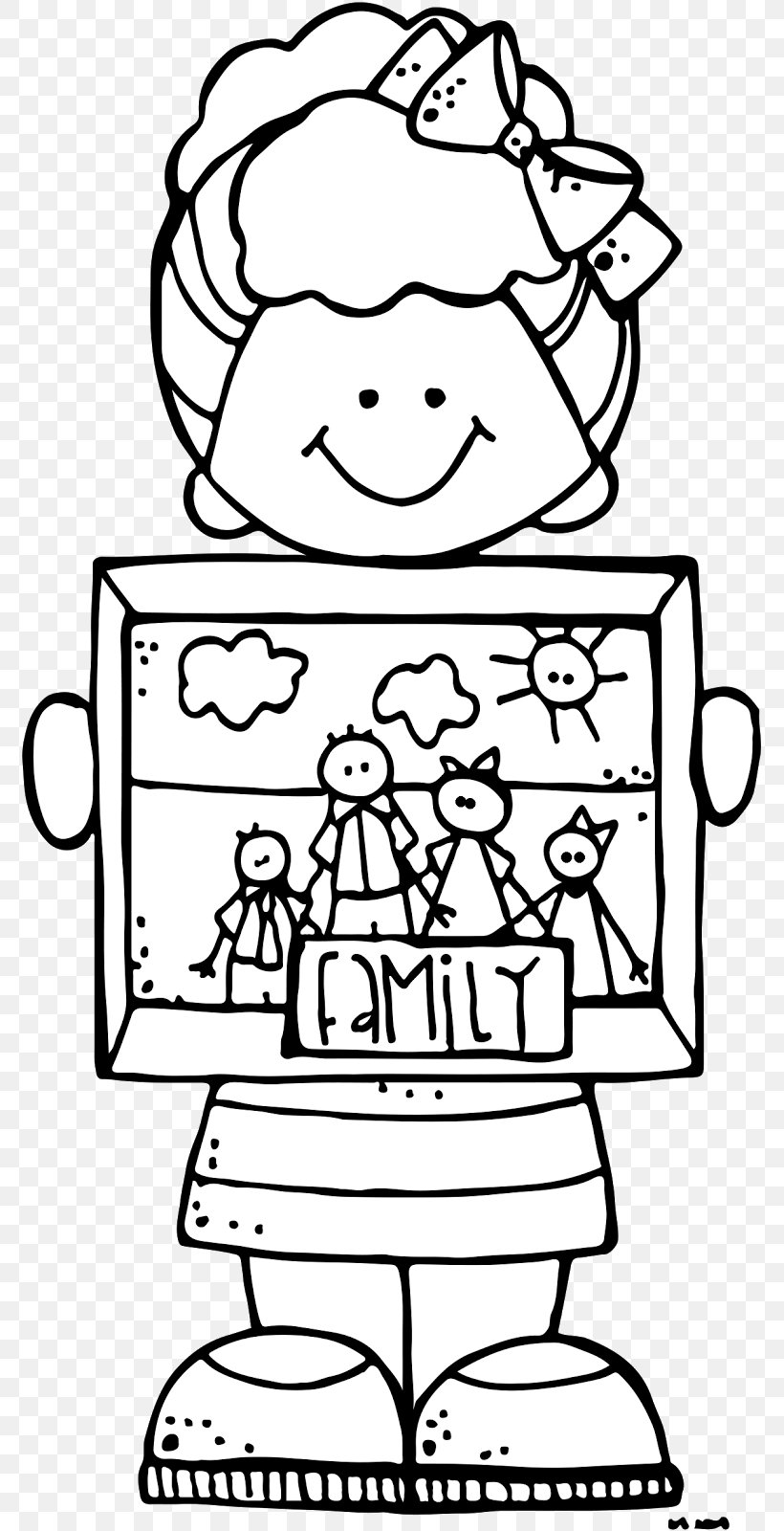 Parent Child Family Clip Art, PNG, 776x1600px, Parent, Area, Art, Black And White, Child Download Free