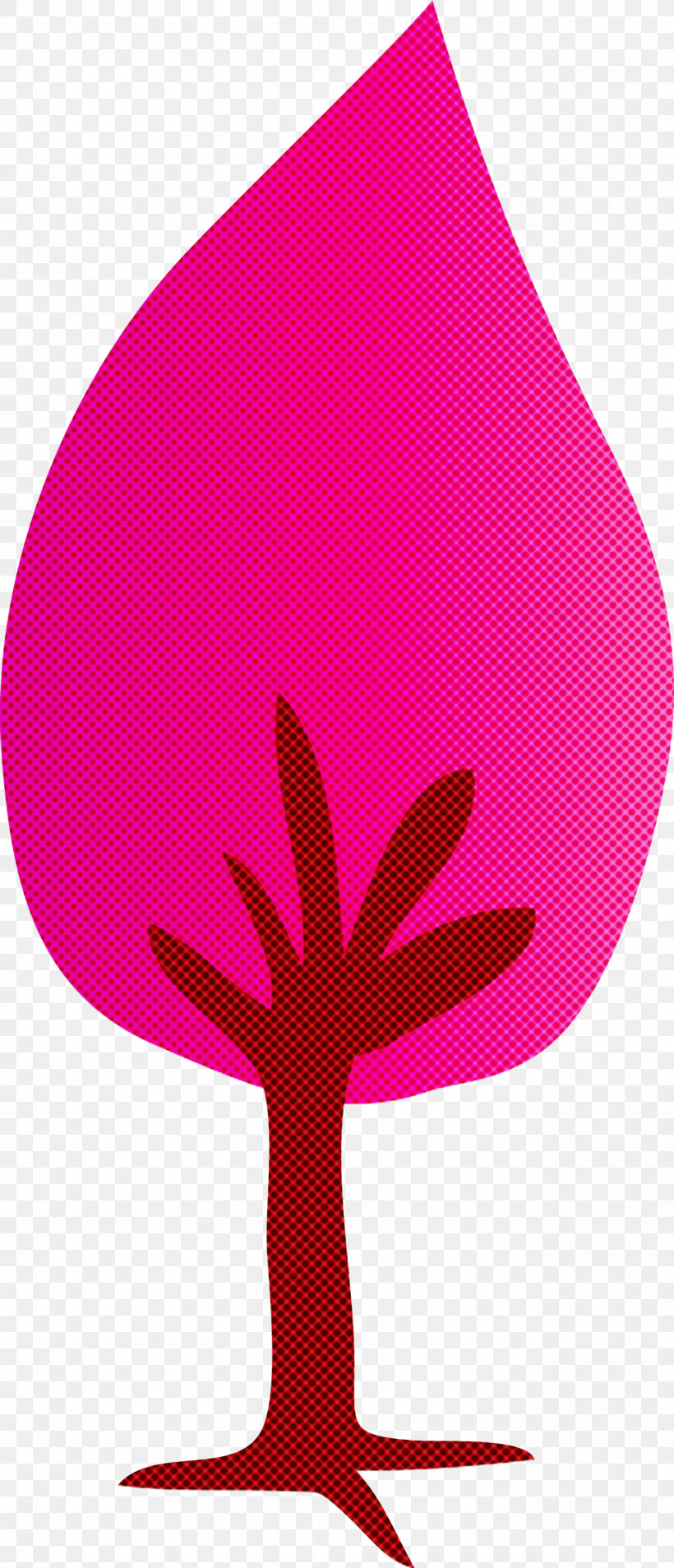 Pink Red Leaf Magenta Tree, PNG, 1289x2998px, Pink, Leaf, Logo, Magenta, Material Property Download Free