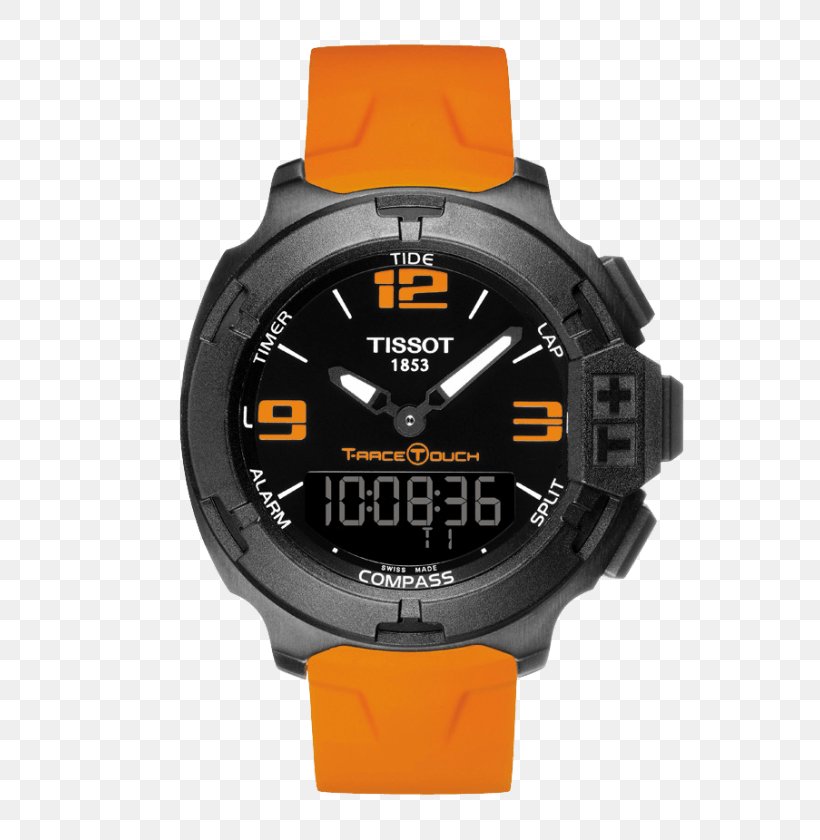 Tissot T-Touch Expert Solar Tissot T-Race Chronograph Watch, PNG, 552x840px, Tissot, Brand, Buckle, Chronograph, Clock Download Free