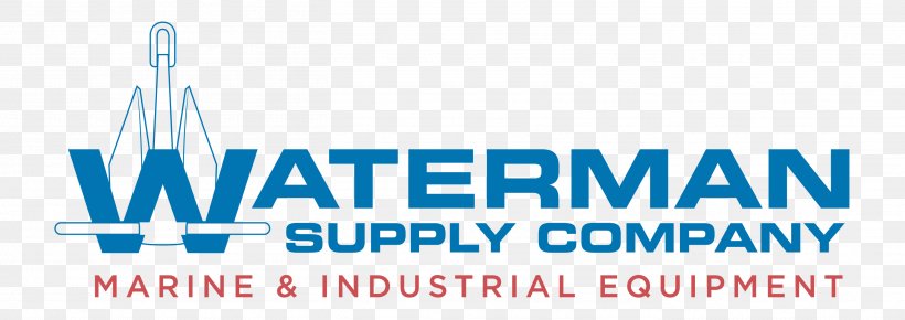 Brand Logo Waterman Supply Co Inc Bitts, PNG, 2818x1000px, Brand, Architectural Engineering, Area, Bitts, Blue Download Free