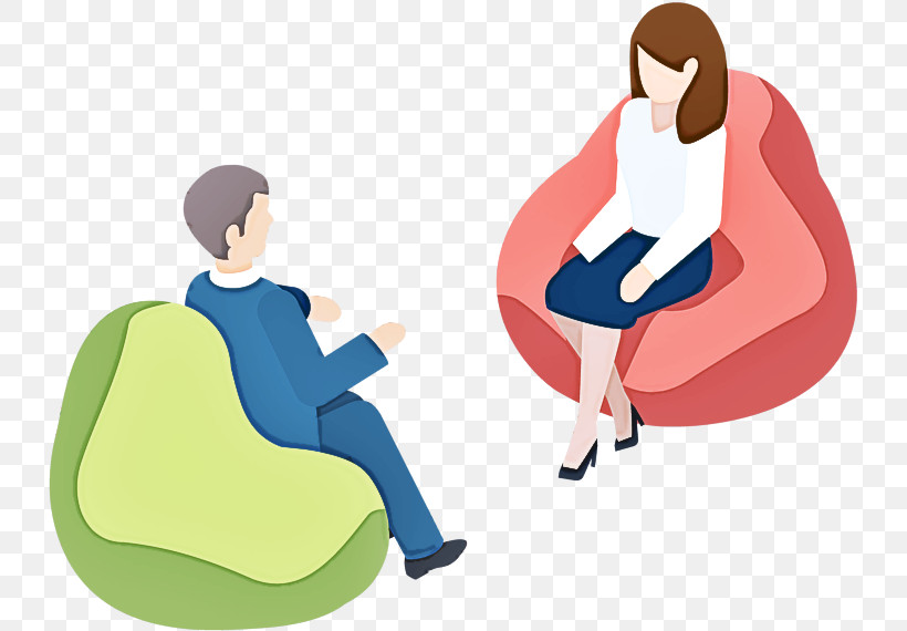 Cartoon Sitting Furniture Chair Animation, PNG, 733x570px, Cartoon, Animation, Chair, Conversation, Furniture Download Free