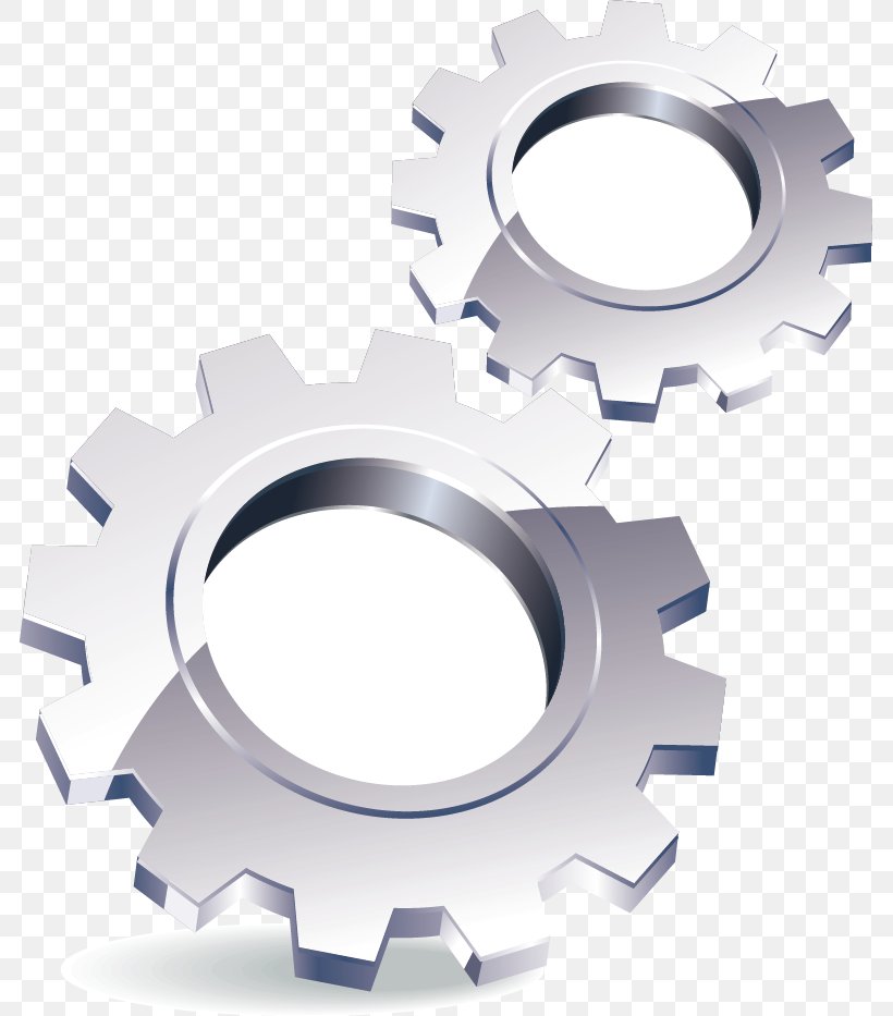 Gear 3D Computer Graphics Euclidean Vector Icon, PNG, 783x933px, 3d Computer Graphics, Gear, Computer Program, Hardware, Hardware Accessory Download Free