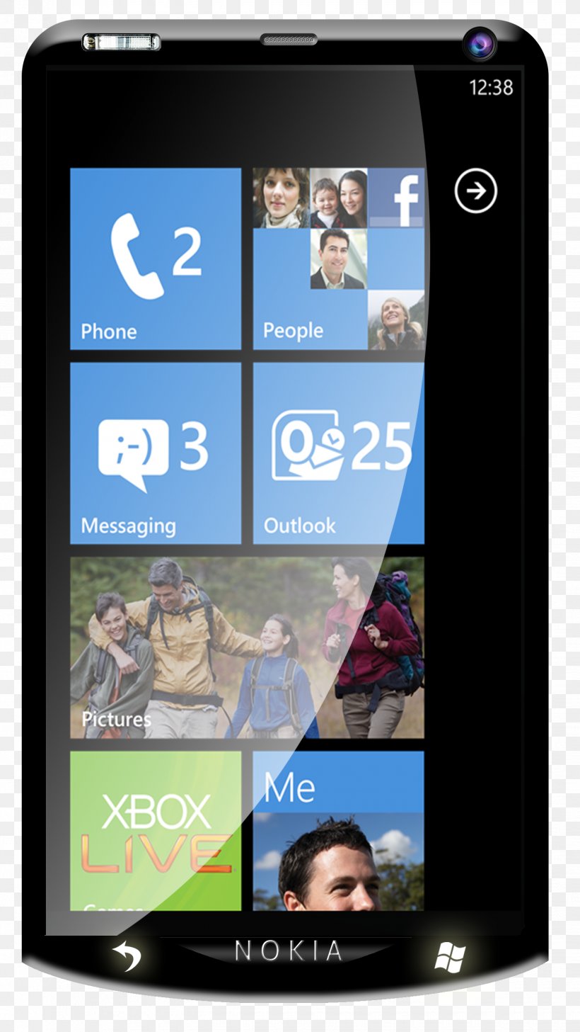 HTC 7 Trophy Windows Phone 7 Smartphone, PNG, 1440x2560px, Htc 7 Trophy, Android, Cellular Network, Communication Device, Display Device Download Free