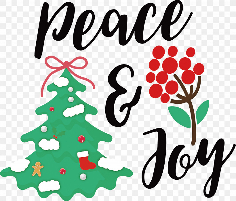 Peace And Joy, PNG, 3000x2554px, Peace And Joy, Christmas Day, Christmas Ornament, Christmas Ornament M, Christmas Tree Download Free
