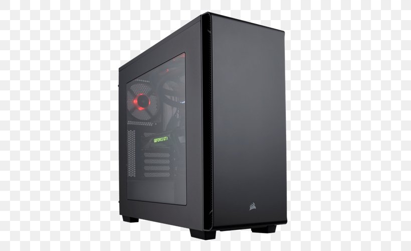 Computer Cases & Housings Power Supply Unit Laptop MicroATX, PNG, 500x500px, Computer Cases Housings, Atx, Computer, Computer Case, Computer Component Download Free