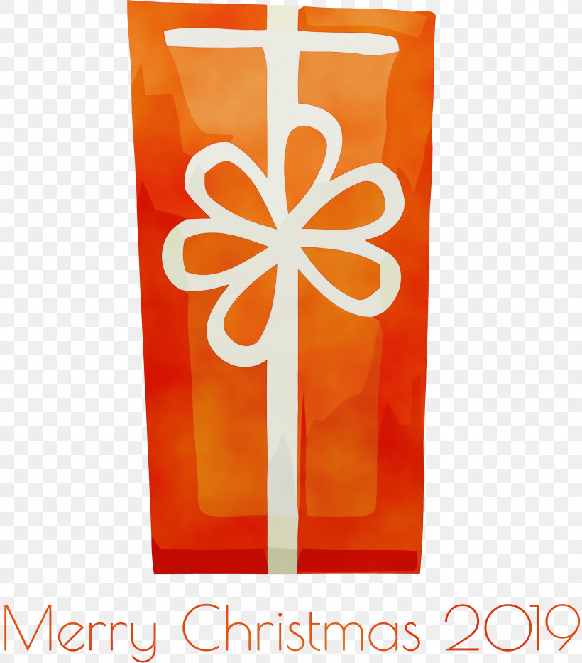 Orange, PNG, 2794x3182px, Merry Christmas, New Year, Orange, Paint, Watercolor Download Free
