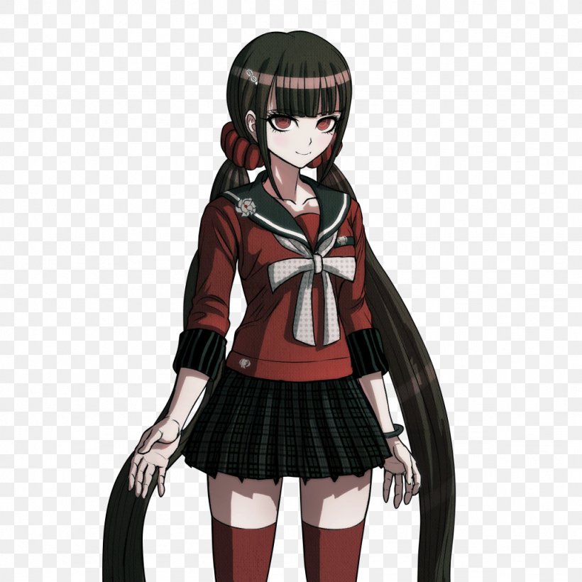 Danganronpa V3: Killing Harmony Sprite Danganronpa Another Episode: Ultra Despair Girls Android Danganronpa: Trigger Happy Havoc, PNG, 1024x1024px, Watercolor, Cartoon, Flower, Frame, Heart Download Free