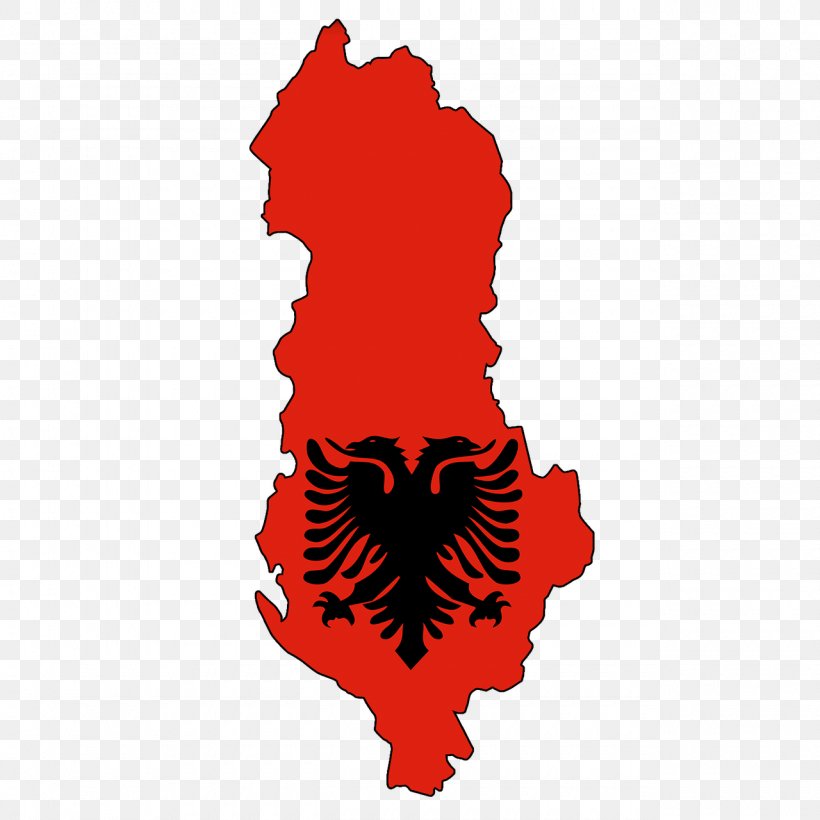 Flag Of Albania Map Stock Photography, PNG, 1280x1280px, Albania, Albanian, Flag, Flag Of Albania, Flower Download Free