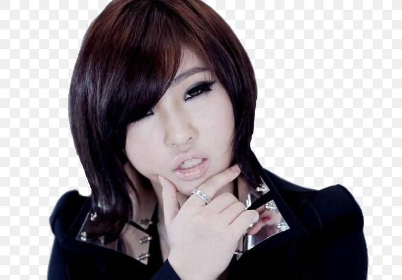 Minzy South Korea 2NE1 YG Entertainment K-pop, PNG, 719x570px, Watercolor, Cartoon, Flower, Frame, Heart Download Free